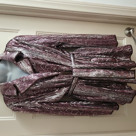 Chico's Jackets & Blazers - CHICO"S Sequin Snake Print Blazer